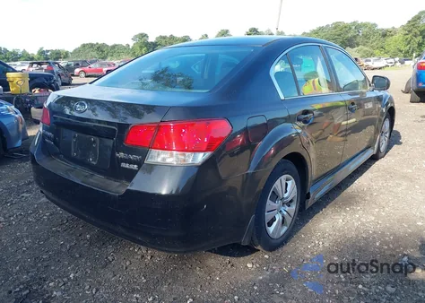 2011 Subaru Legacy 2.5I из США, поврежденный, VIN 4S3BMBA68B3218281